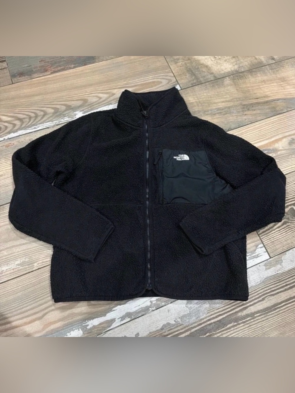 The North Face Black Fleece Zip Jacket